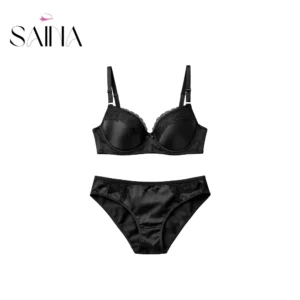 ست لباس زیر زنانه ساتن مدل آریسا