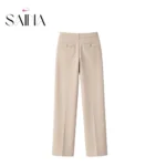 شلوار زنانه راسته پارچه‌ای مدل آرتمیس - تصویر 2